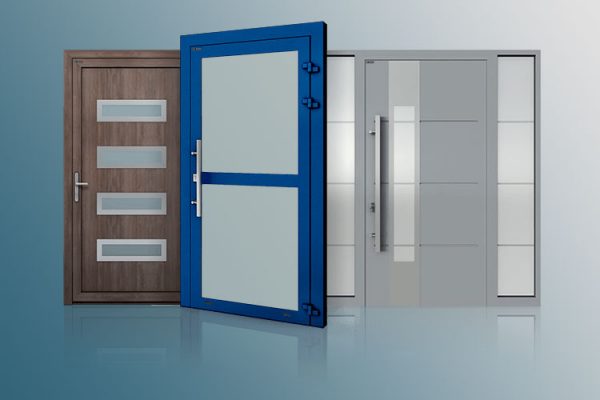 Portes en aluminium